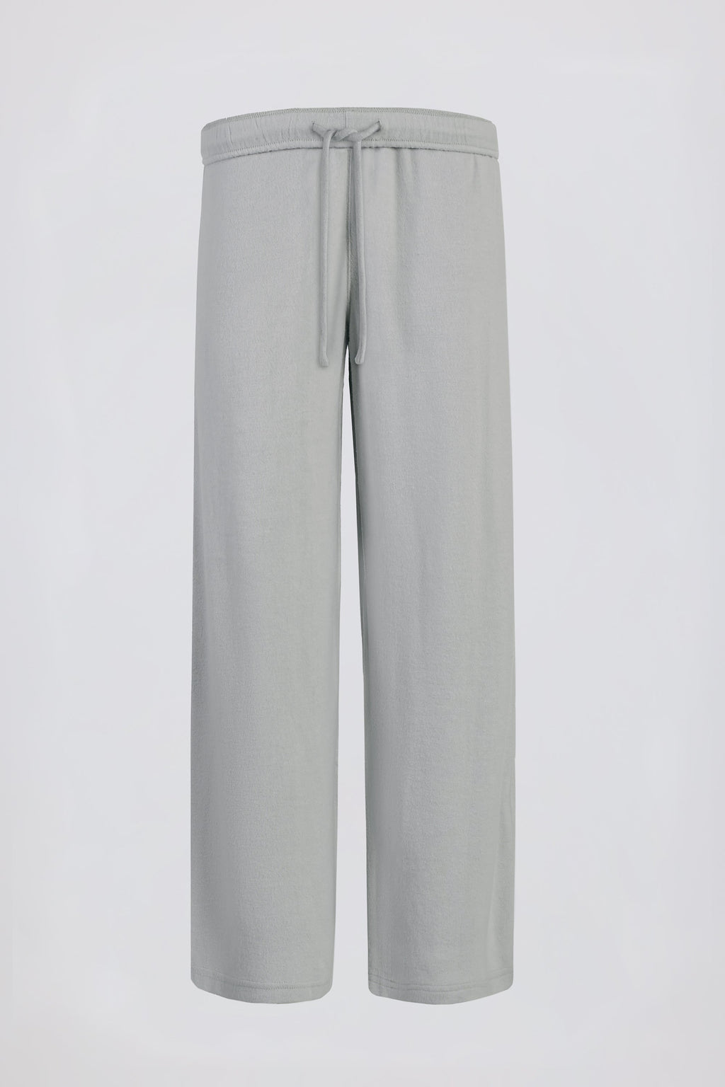 Tall Brushed Jersey Wide-Leg Joggers in Fog Grey